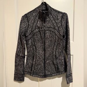 Lululemon Jacquard black & white define jacket